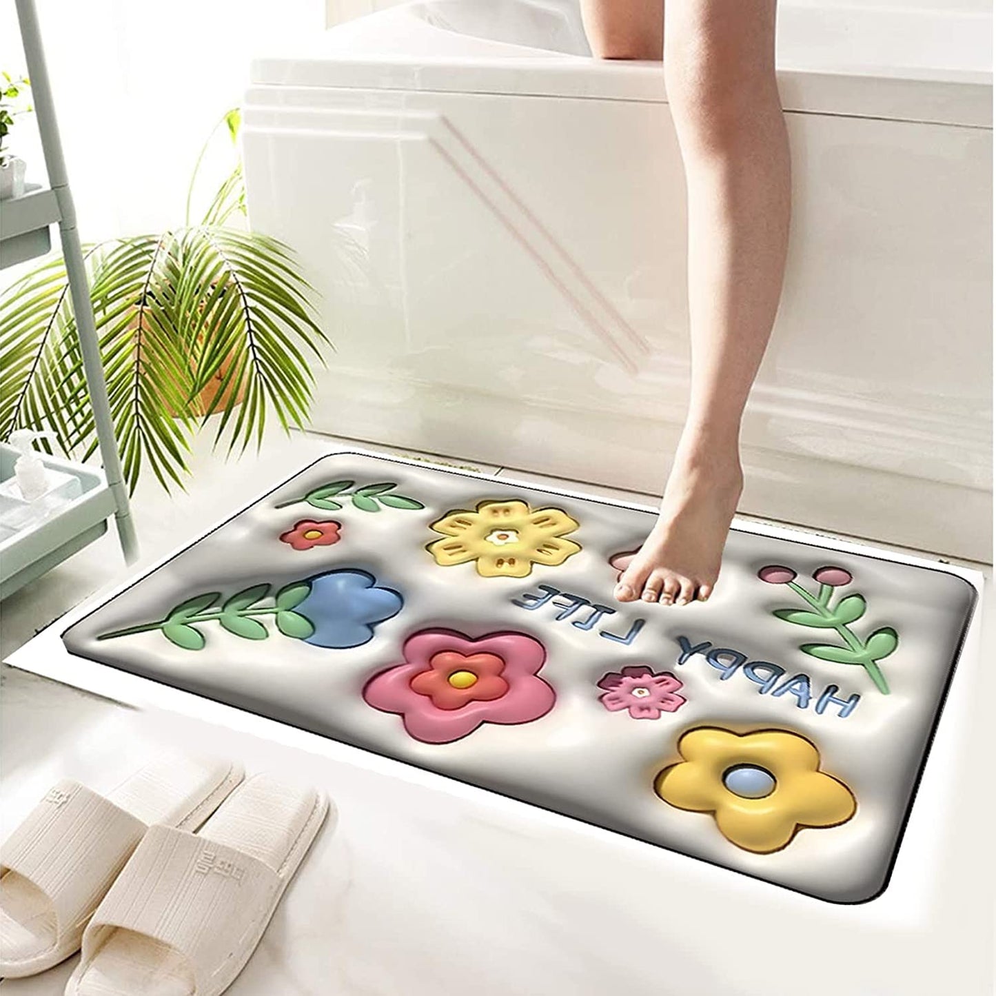 3D Super Water Absorbent Door Mat