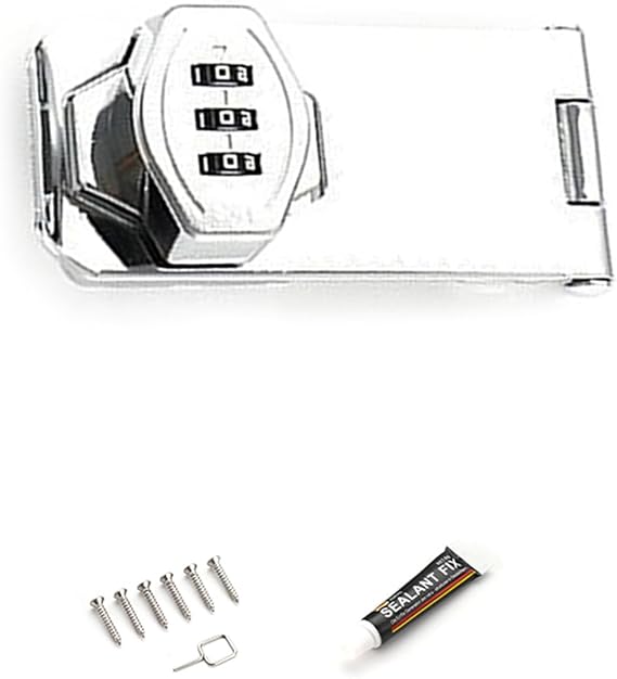 03 Digits Portable Stainless Powefull Lock