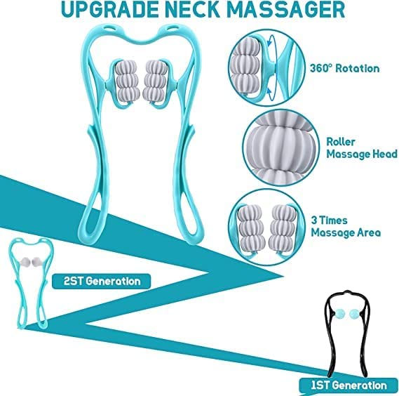 Six Wheel Neck Massager