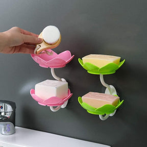 Wall Mounted Double Layer Soap Holder