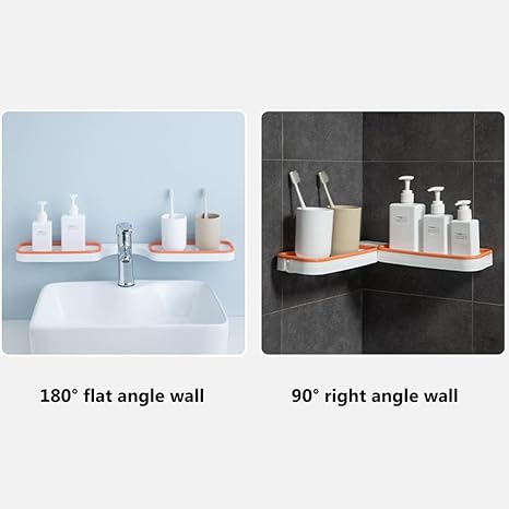 180 Degree Revolving Wall Mounted Washroom Rack