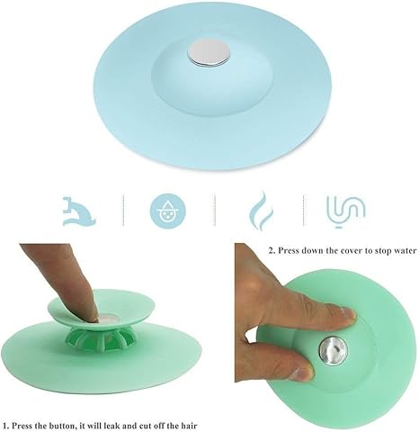 Flexible Silicone Drain Stopper