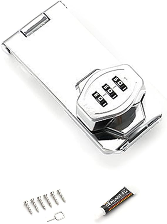 03 Digits Portable Stainless Powefull Lock