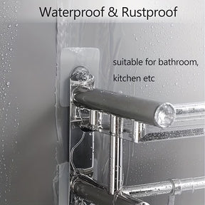 Strong Adhesive Wall Screw Hooks (20 Pcs)