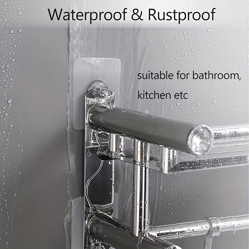 Strong Adhesive Wall Screw Hooks (20 Pcs)