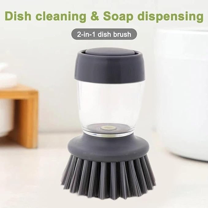 Soap Dispenser Brush For Washing Crockery