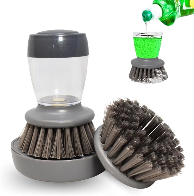 Soap Dispenser Brush For Washing Crockery