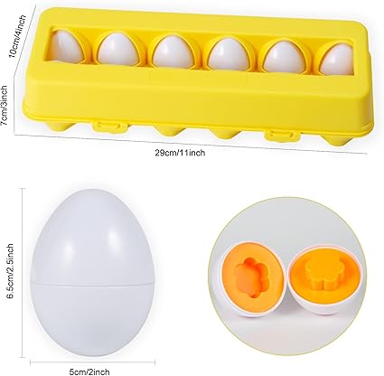 Flex Matching Eggs Shape Sorter