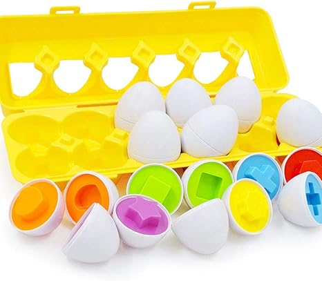 Flex Matching Eggs Shape Sorter