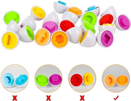 Flex Matching Eggs Shape Sorter