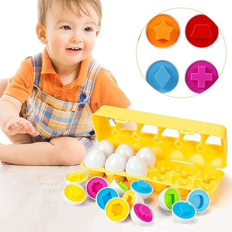 Flex Matching Eggs Shape Sorter