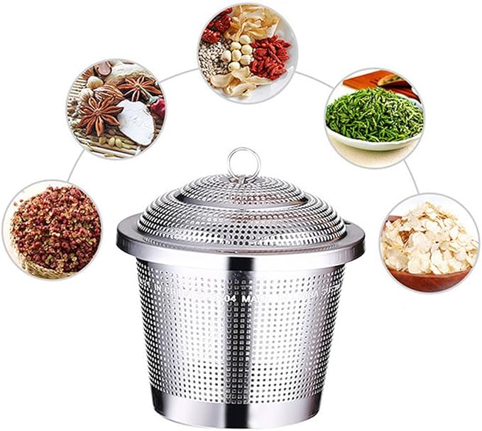 Stainless Steel Strainer With Chain