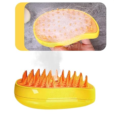 Rechargable Pet Steamer Brush