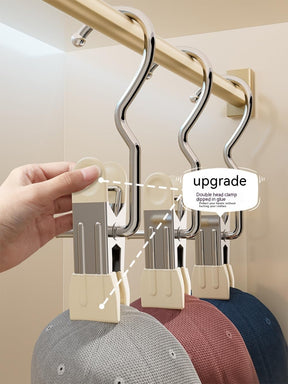 Multipurpose Hooks hanger with Clips (Pack Of 5)