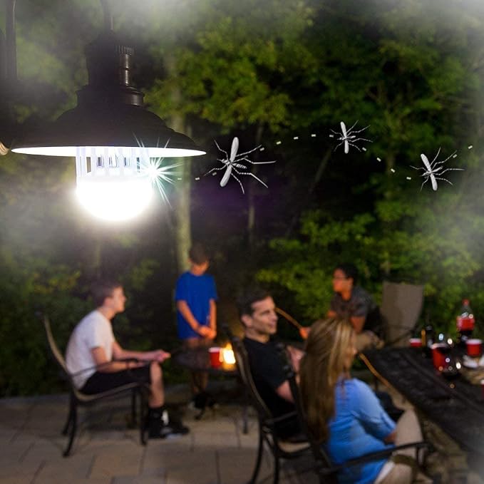 2-in-1 LED Mosquito Killer Bulb
