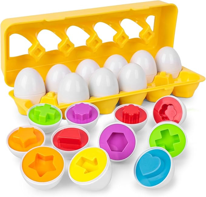 Flex Matching Eggs Shape Sorter