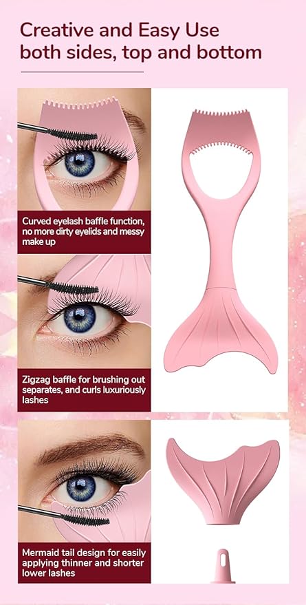 Silicon Mascara Applicator for eyeliner make up