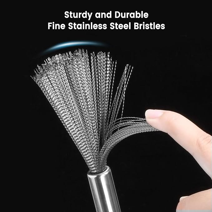 Stainless Steel Cleaning Pan Brush