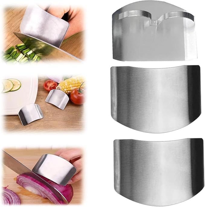 Stainless Steel Knife Cutting Finger Protectors