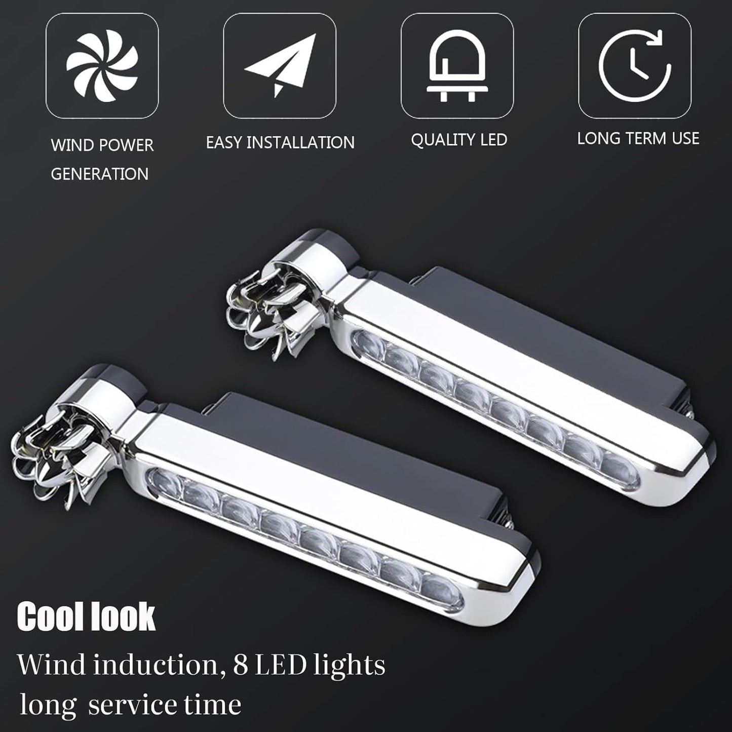 Car Wind Power LED Light