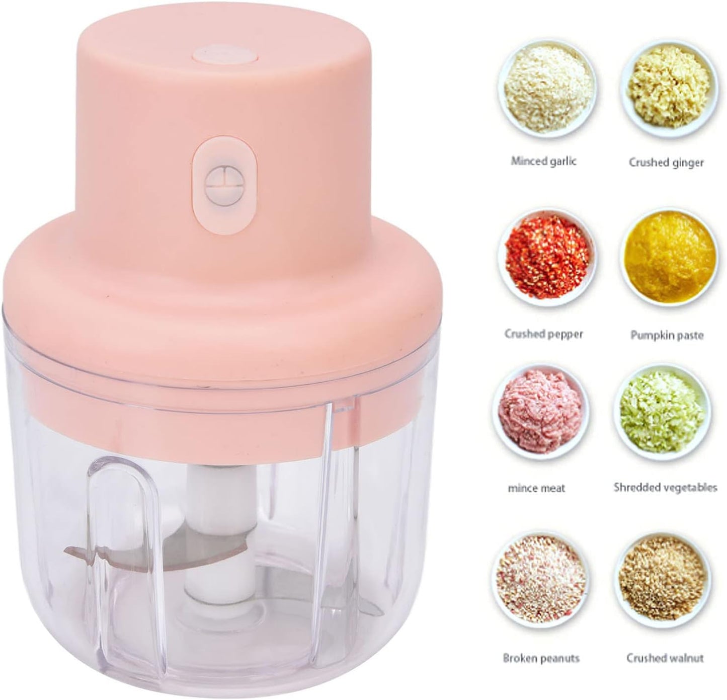 Mini Electric Garlic Food Chopper