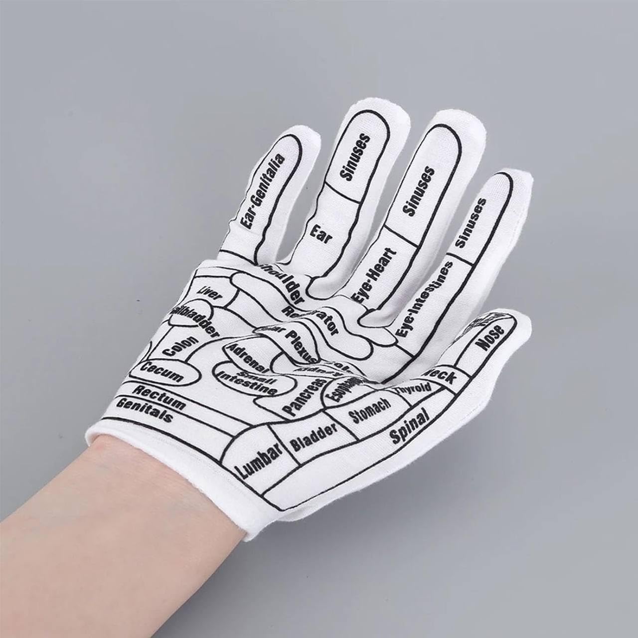 Hand Gloves Reflexology Tool