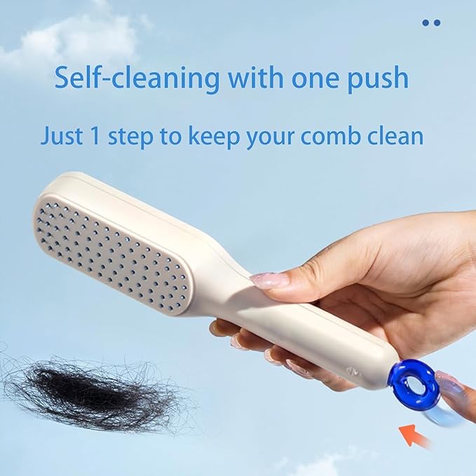 Self Cleaning Hair Brush