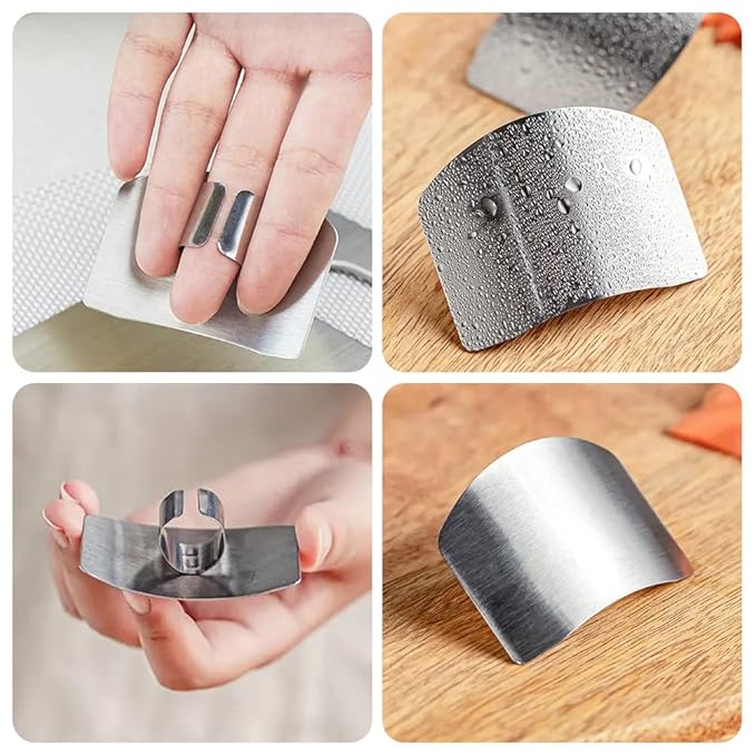 Stainless Steel Knife Cutting Finger Protectors