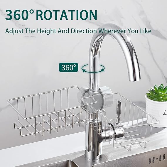 SINK SPONGE HOLDER | FAUCET RACK