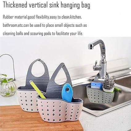 Silicone Kitchen Sink Hanging Basket