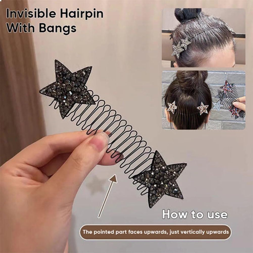 Invisible Star Hair Clip