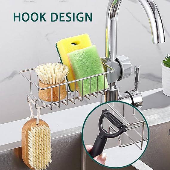 SINK SPONGE HOLDER | FAUCET RACK