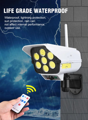Water Proof Solar Motion Sensor Dummy Security Camera Light