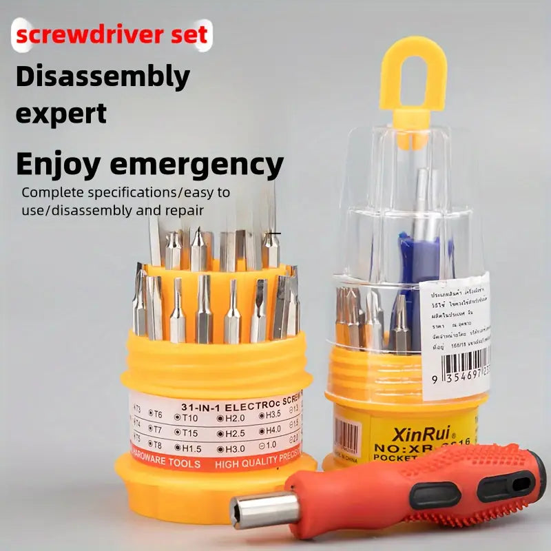 31 in 1 Magnetic Screwdriver Tool Set