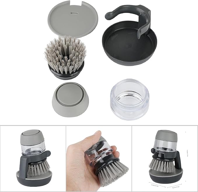 Soap Dispenser Brush For Washing Crockery