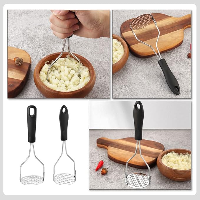 Stainless Steel Handled Potato Masher