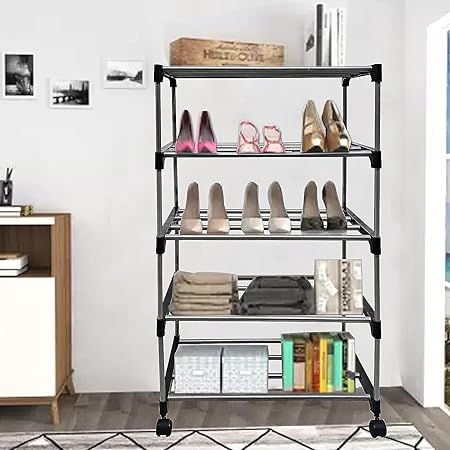 05 Tier Steel Base Shoe Organizer