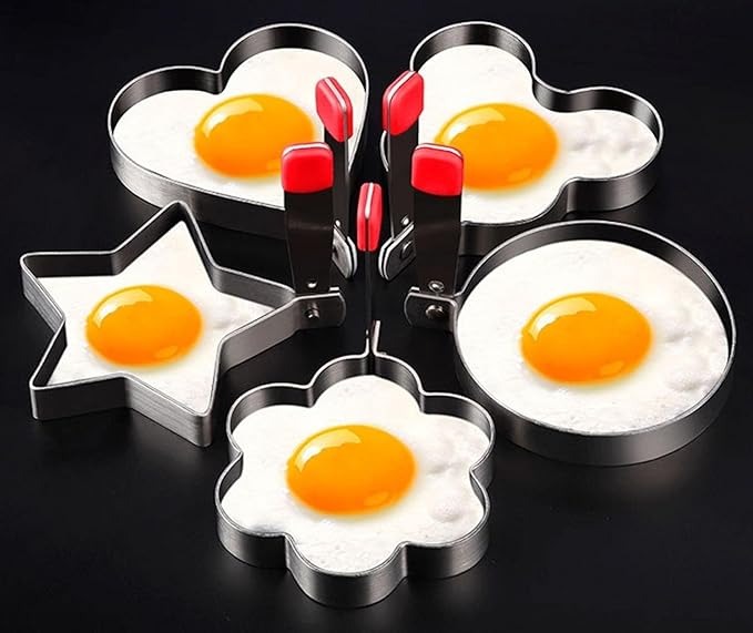 Stainless Steel Egg Frying Moulds