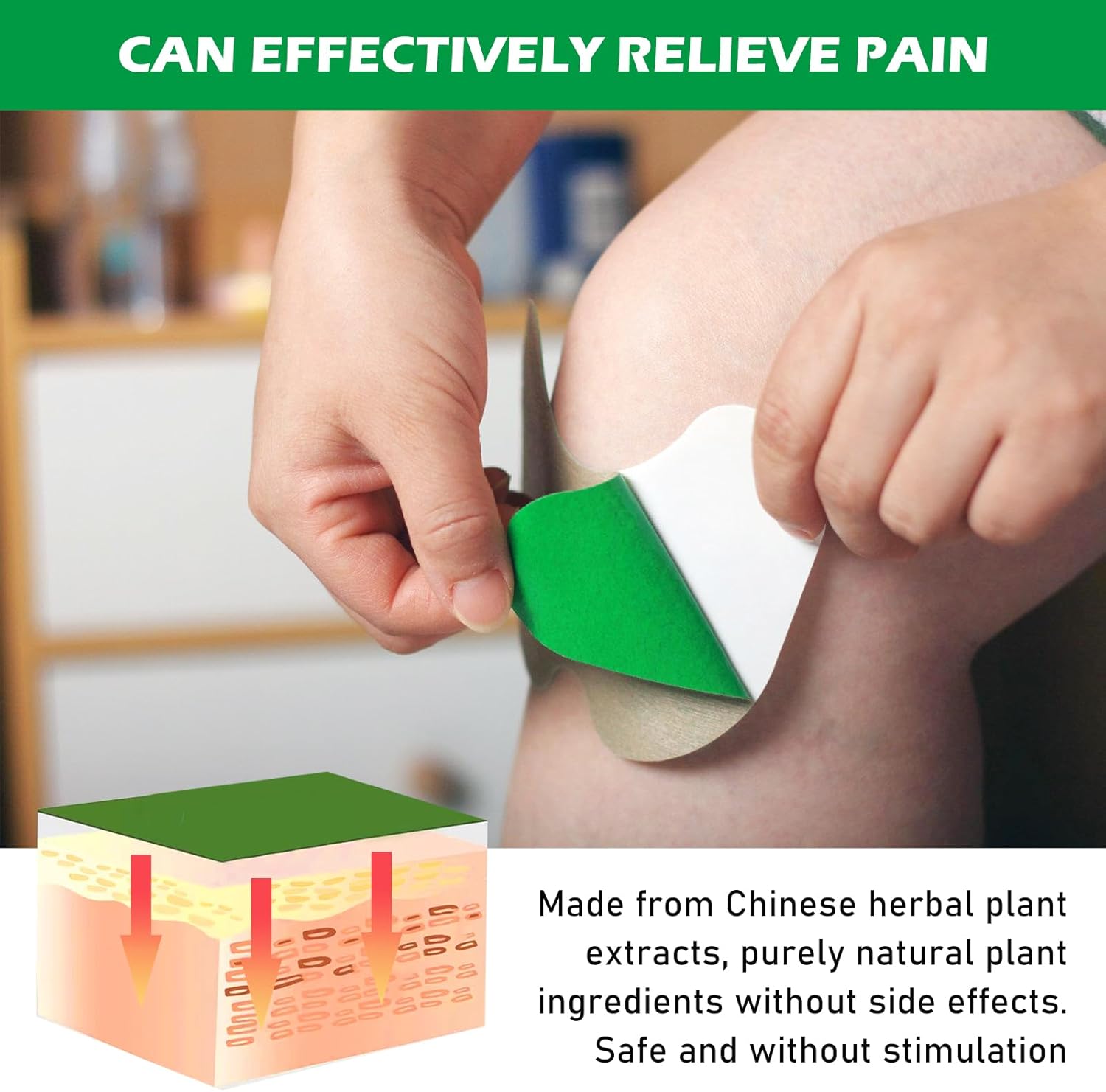Knee Pain Relief Patch, Knee Plaster (10pcs Pack)