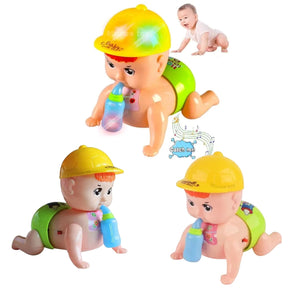 Musical Baby Crawling Toy with Lights & Music