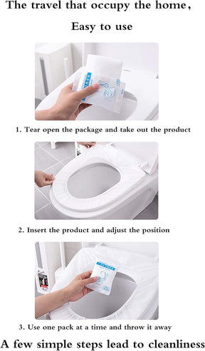 Disposable Toilet Seat Covers 5pcs set