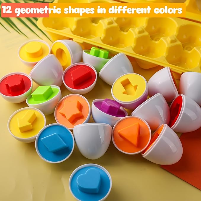 Flex Matching Eggs Shape Sorter