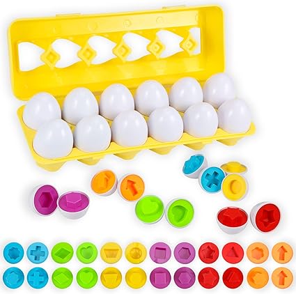 Flex Matching Eggs Shape Sorter