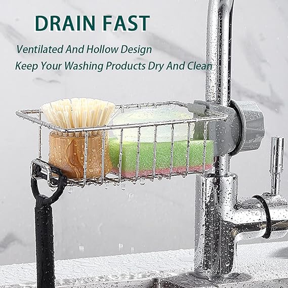 SINK SPONGE HOLDER | FAUCET RACK