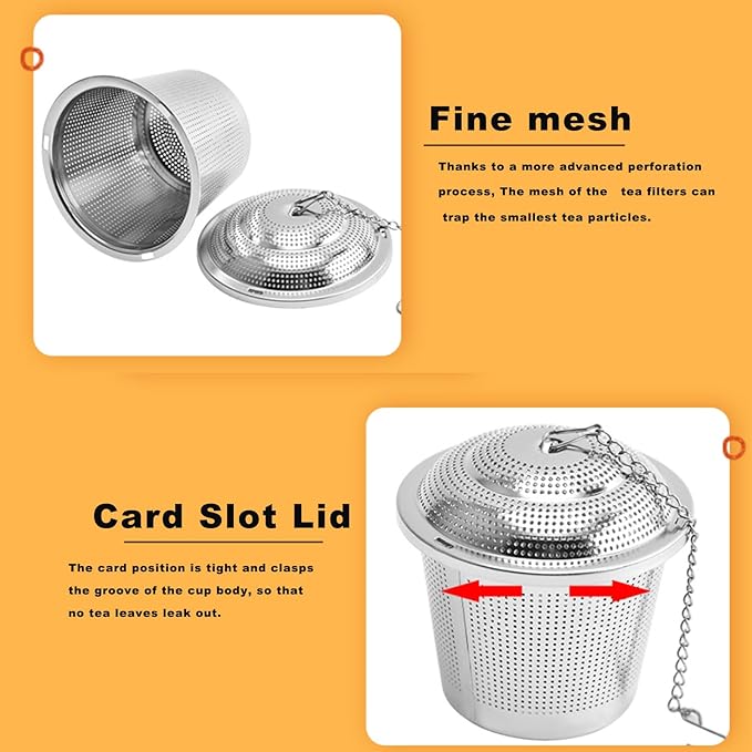 Stainless Steel Strainer With Chain