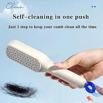 Self Cleaning Hair Brush