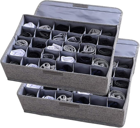 Premium Portable and Washable Socks Organizer