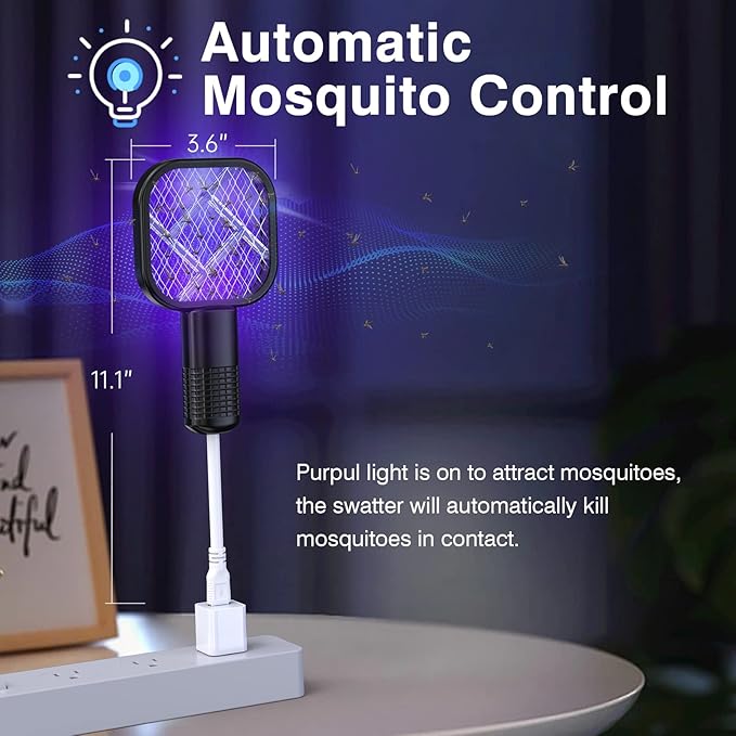 Rechargeable Electric Mosquito Killing Racket