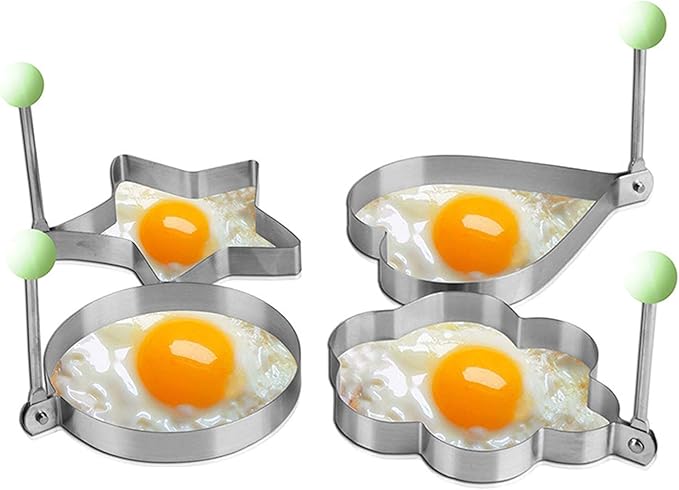 Stainless Steel Egg Frying Moulds