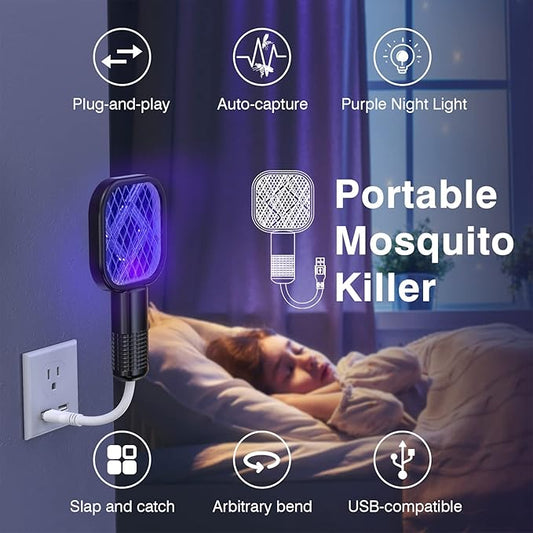 Rechargeable Electric Mosquito Killing Racket